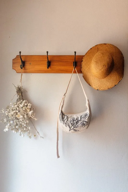 Flowers for spring crescent moonbag - Image 5