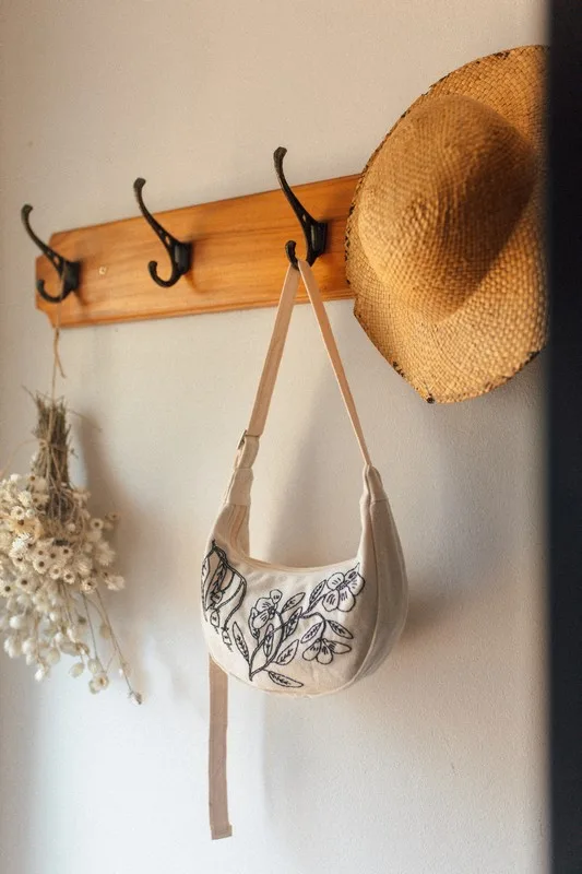 Flowers for spring crescent moonbag - Image 12