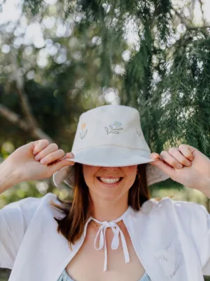 Floral Bucket hat // Large